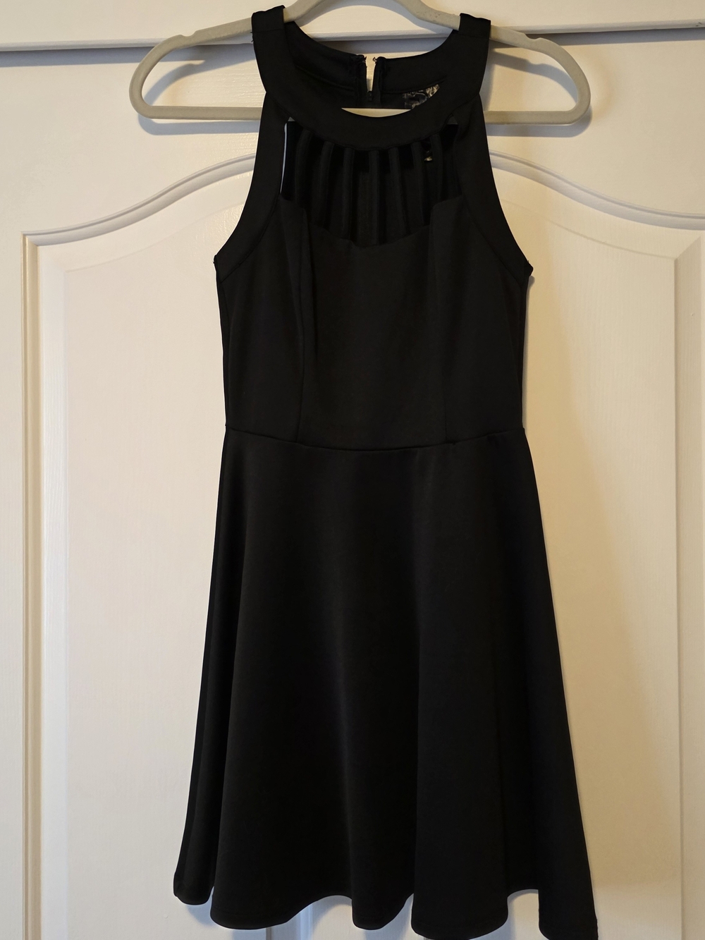 Black Fit & Flare Dress - Classic Women's Evening Dress Sz. 3
